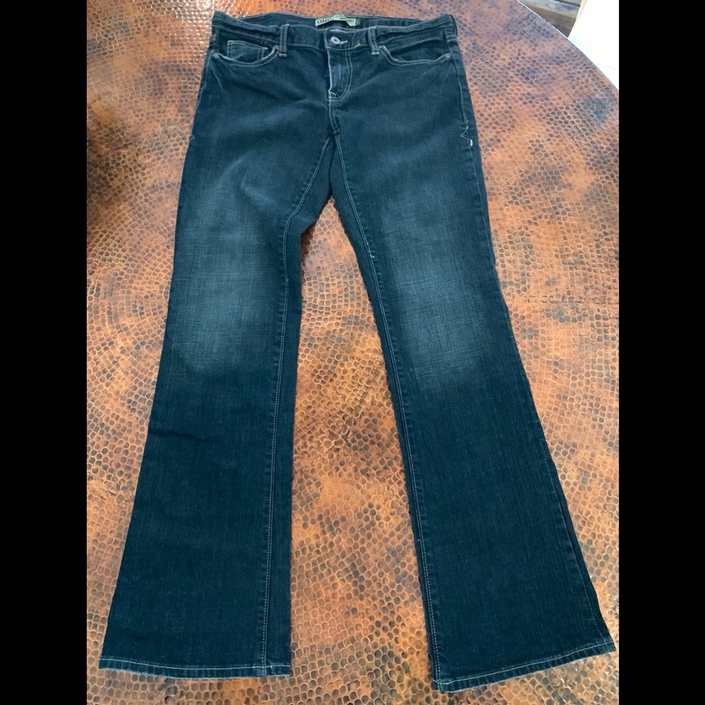 Jeans, Black Wash, Old Navy, Size 8 Regular
